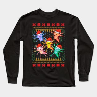 Firefly Axolotls Ugly Christmas Sweater Long Sleeve T-Shirt